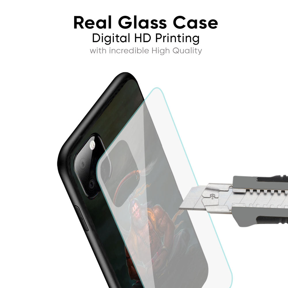 Lord Hanuman Animated Glass Case for iPhone XS Max