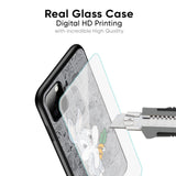 Cute Baby Bunny Glass Case for Realme 9i