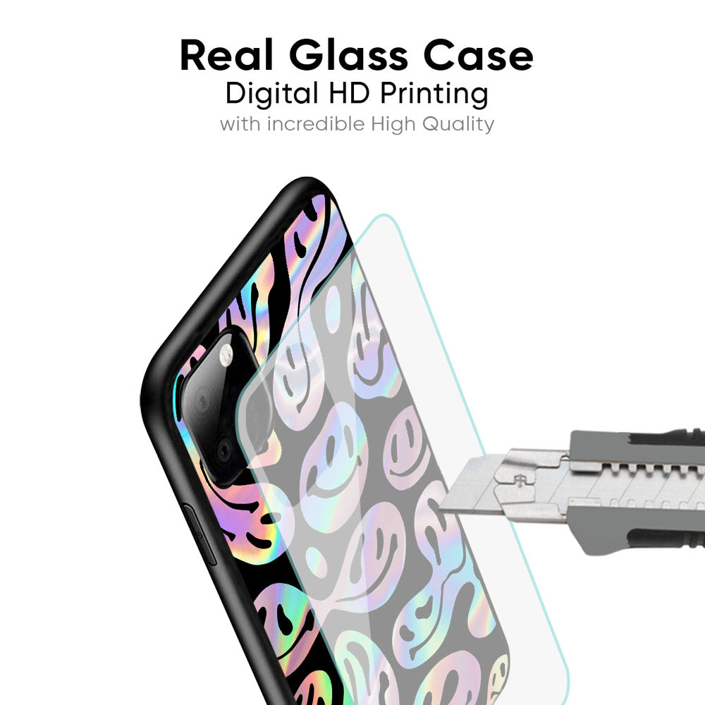 Acid Smile Glass Case for Samsung Galaxy A50