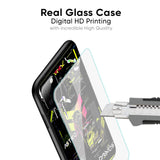 Astro Glitch Glass Case for Realme C21Y