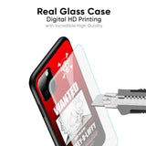 Luffy Wanted Glass Case for Samsung Galaxy F34 5G