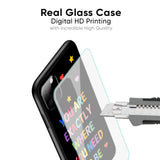 Magical Words Glass Case for Oppo K10 5G