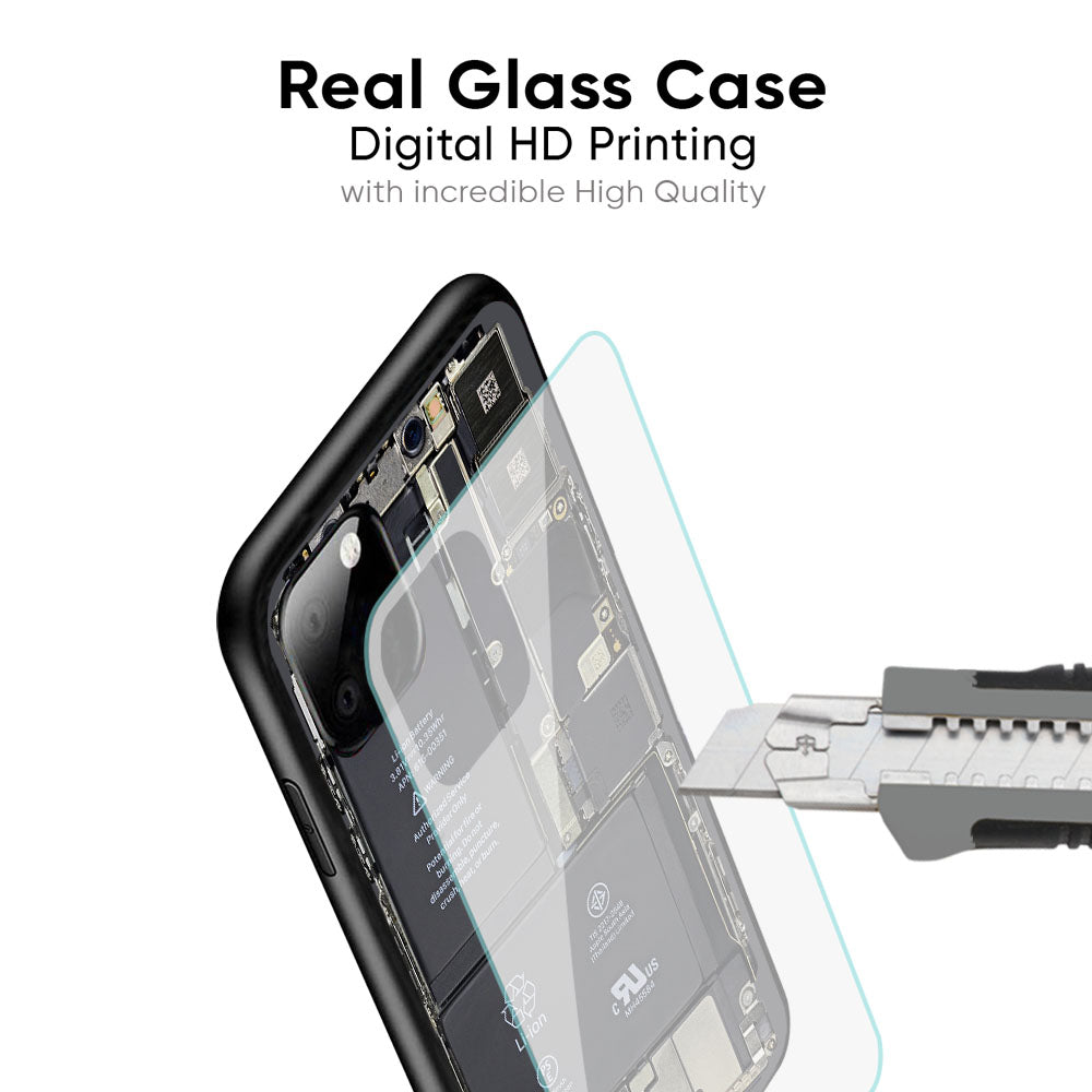 Skeleton Inside Glass Case for iPhone XS Max