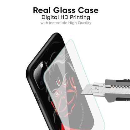 Lord Hanuman Glass Case For Samsung Galaxy F41