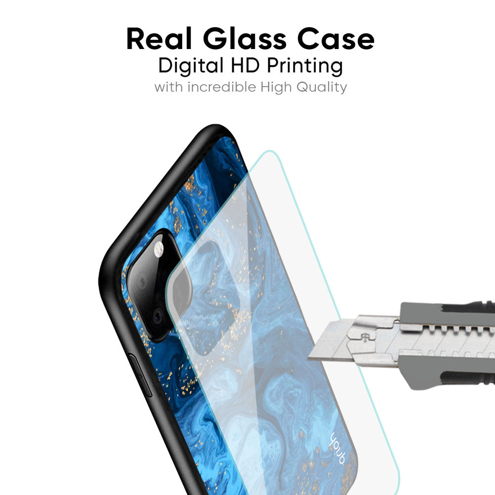 Gold Sprinkle Glass case for Samsung Galaxy S20 Ultra