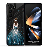 Queen Of Fashion Glass Case for Samsung Galaxy Z Fold5 5G
