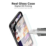 Anime Eyes Glass Case for Google Pixel 6a