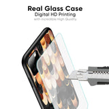 Bronze Abstract Glass Case for Samsung Galaxy A34 5G