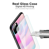 Colorful Waves Glass case for Vivo V27 5G