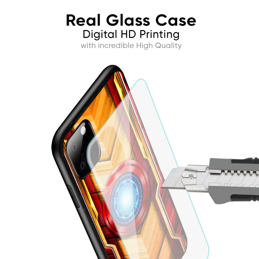 Arc Reactor Glass Case for Redmi Note 12 5G