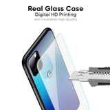 Blue Rhombus Pattern Glass Case for Google Pixel 6a