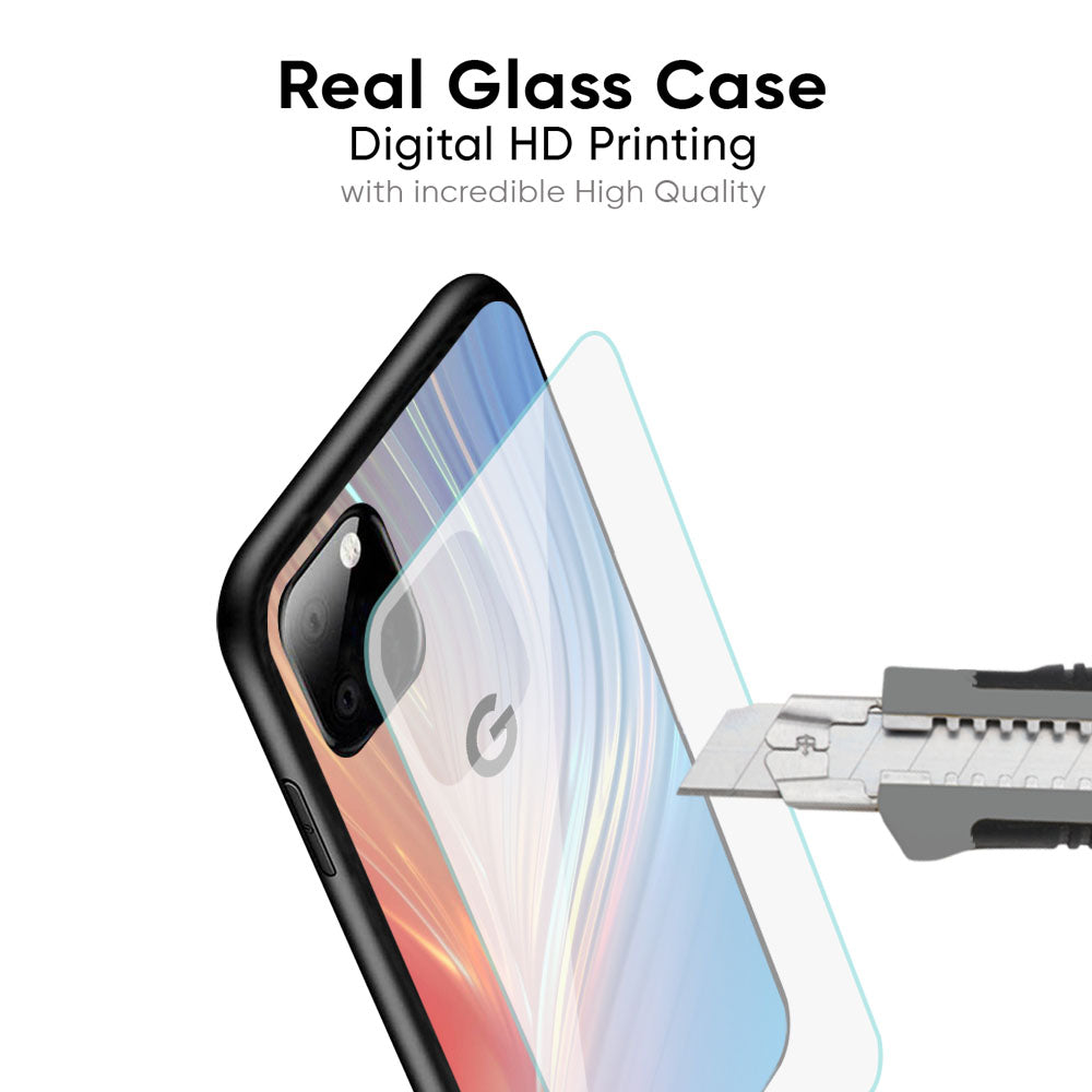 Mystic Aurora Glass Case for Google Pixel 6a