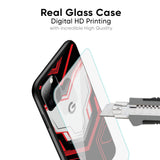 Quantum Suit Glass Case For Google Pixel 6a