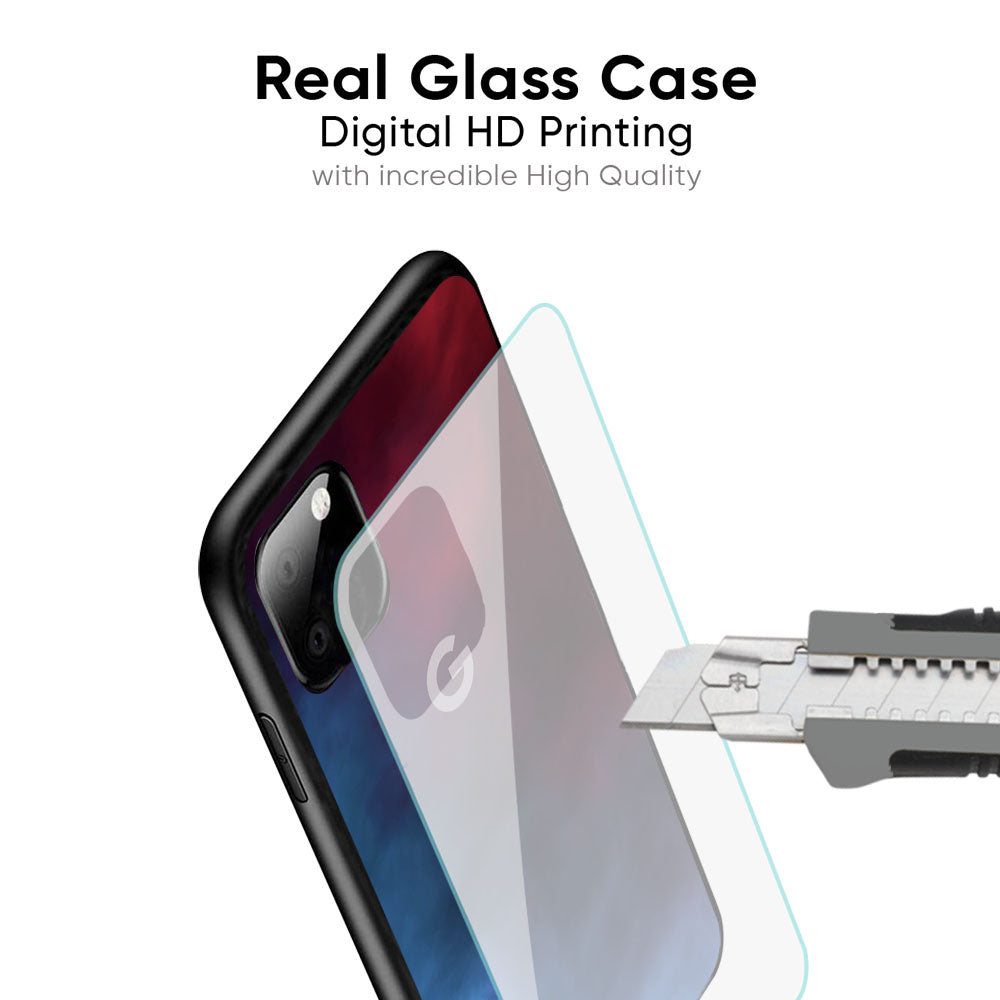 Smokey Watercolor Glass Case for Google Pixel 6a