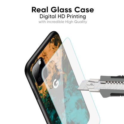 Watercolor Wave Glass Case for Google Pixel 7A