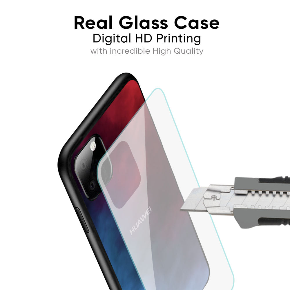 Smokey Watercolor Glass Case for Huawei P30 Pro