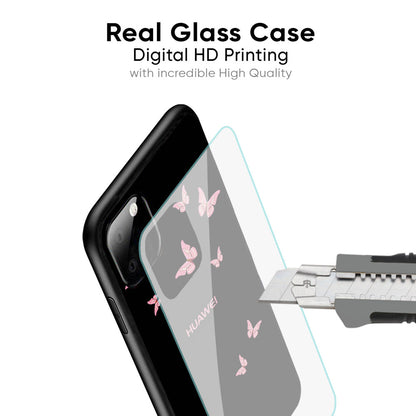 Fly Butterfly Glass Case for Huawei P30 Pro