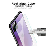 Ultraviolet Gradient Glass Case for iPhone XS