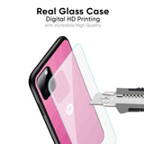 Pink Ribbon Caddy Glass Case for Motorola Edge 30 Ultra