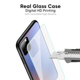 Blue Aura Glass Case for Oppo F19 Pro