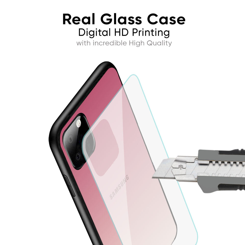 Blooming Pink Glass Case for Samsung Galaxy A70s