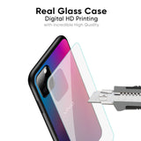 Magical Color Shade Glass Case for Vivo V21e