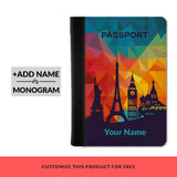 Wonders Of World Custom Passport Cover