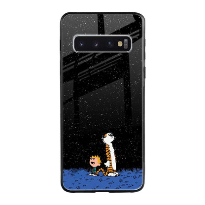 Night Sky Star Samsung Galaxy S10 Glass Back Cover Online