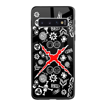 Red Zone Samsung Galaxy S10 Glass Back Cover Online