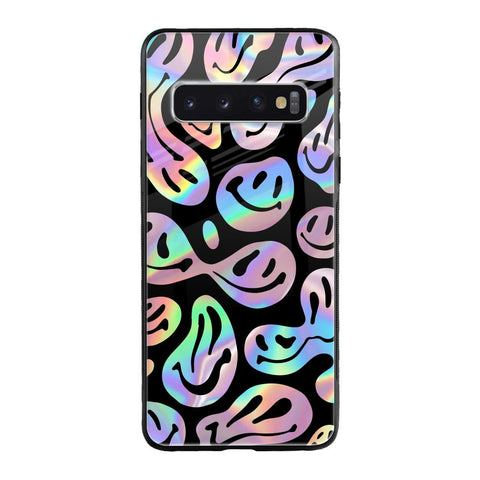 Acid Smile Samsung Galaxy S10 Glass Back Cover Online