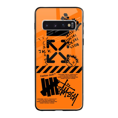 Anti Social Club Samsung Galaxy S10 Glass Back Cover Online