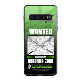 Zoro Wanted Samsung Galaxy S10 Glass Back Cover Online