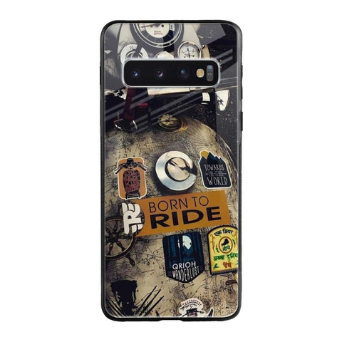 Ride Mode On Samsung Galaxy S10 Glass Cases & Covers Online