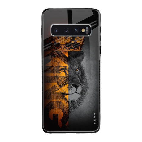 King Of Forest Samsung Galaxy S10 Glass Back Cover Online