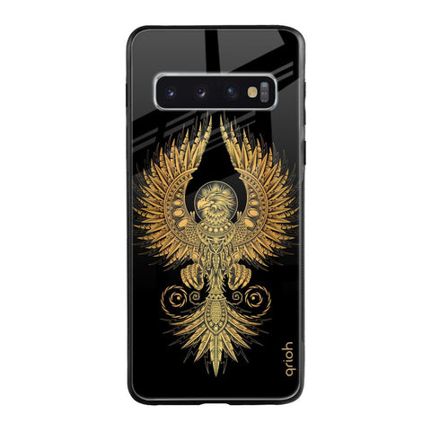 Mythical Phoenix Art Samsung Galaxy S10 Glass Back Cover Online