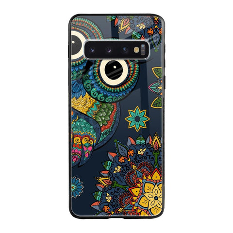 Owl Art Samsung Galaxy S10 Glass Cases & Covers Online