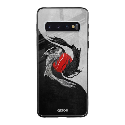 Japanese Art Samsung Galaxy S10 Glass Cases & Covers Online