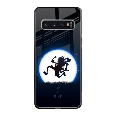 Luffy Nika Samsung Galaxy S10 Glass Back Cover Online