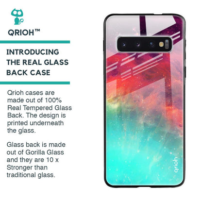Colorful Aura Glass Case for Samsung Galaxy S10