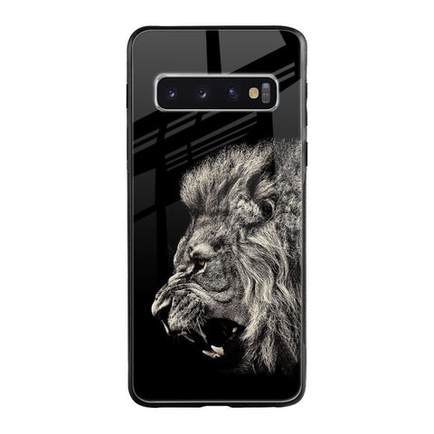 Brave Lion Samsung Galaxy S10 Glass Cases & Covers Online