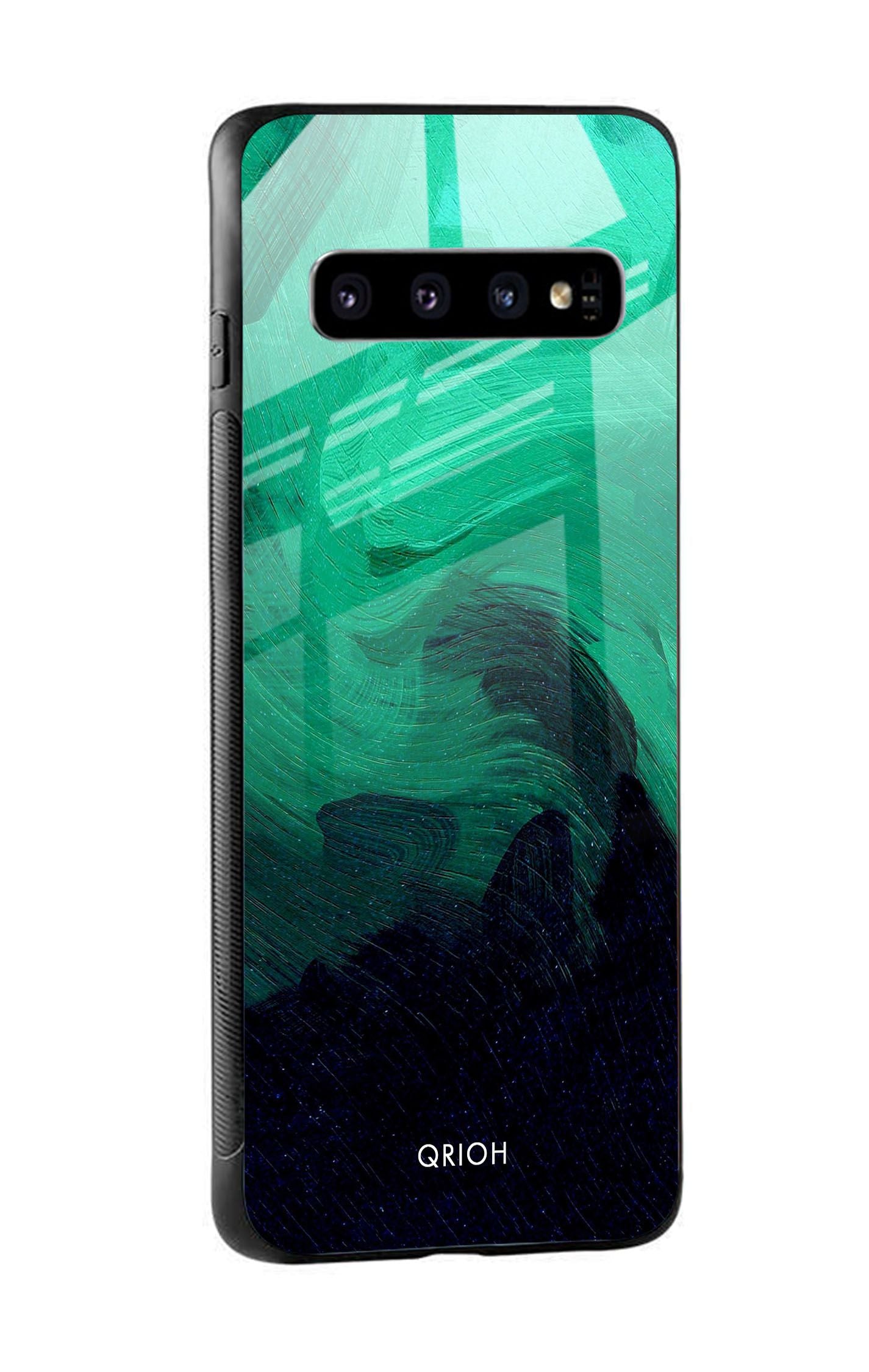 Scarlet Amber Glass Case for Samsung Galaxy S10