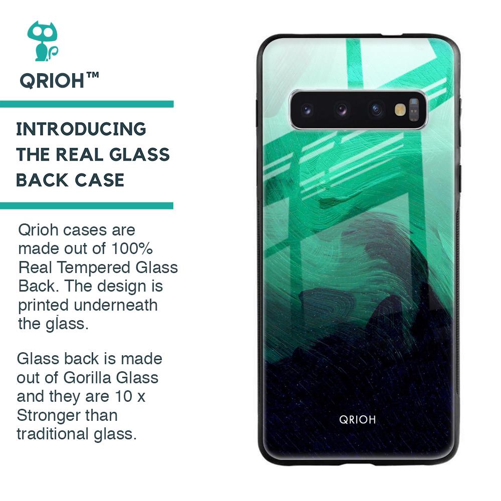 Scarlet Amber Glass Case for Samsung Galaxy S10