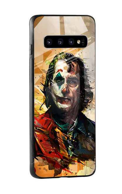 Psycho Villain Glass Case for Samsung Galaxy S10