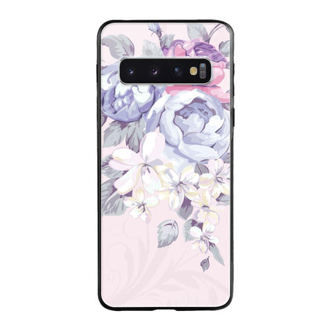 Elegant Floral Samsung Galaxy S10 Glass Cases & Covers Online