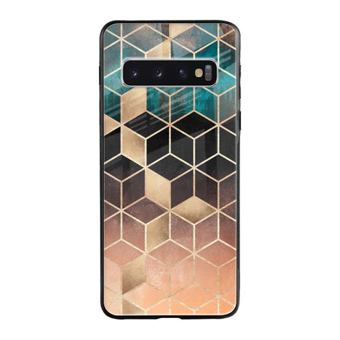 Bronze Texture Samsung Galaxy S10 Glass Cases & Covers Online