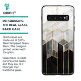 Tricolor Pattern Glass Case for Samsung Galaxy S10