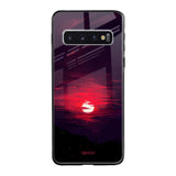 Morning Red Sky Samsung Galaxy S10 Glass Cases & Covers Online