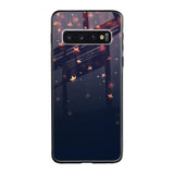 Falling Stars Samsung Galaxy S10 Glass Cases & Covers Online