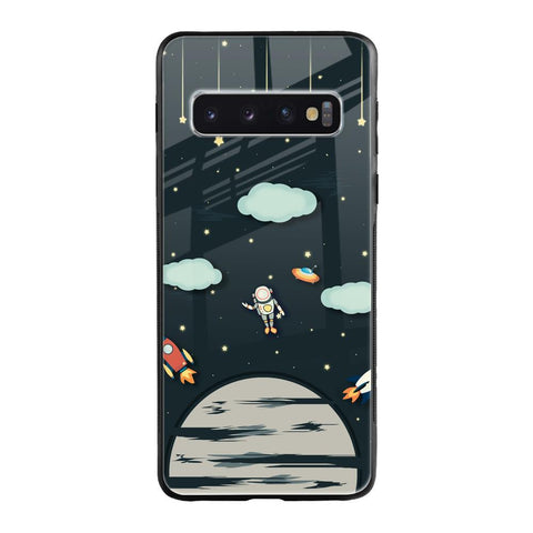 Astronaut Dream Samsung Galaxy S10 Glass Cases & Covers Online