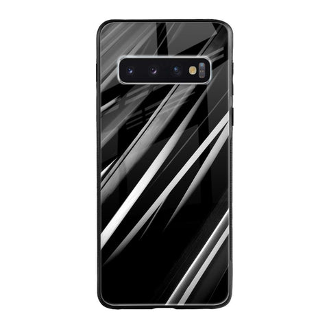 Black & Grey Gradient Samsung Galaxy S10 Glass Cases & Covers Online